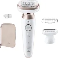 Braun Silk-épil 9 Flex 9-030 3D Epilierer Weiß/Rosa Titan