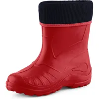 Ladeheid Kinder Mädchen Jungen Federleichte Eva Thermo Gummistiefel Gefüttert