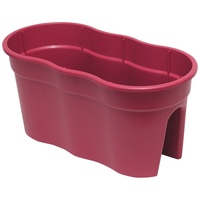 KHW Flowerclip XL, 2er Set Kartonverpackung, brombeer