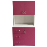 Hti-Living Kinderzimmerschrank Pink Weiß