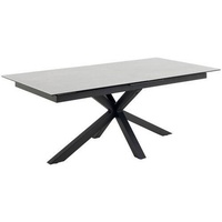 VCM Esstisch Heaven 200/240 x 100 cm Keramik Weiß