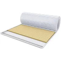 Fdm Topper 160x200 cm Matratzenauflage mit Latex, Kaltschaum Matratzenschoner