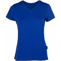 HRM Damen Luxury V-Neck Tees - royal blue -