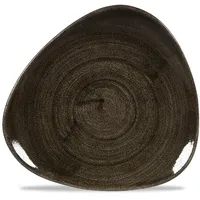 Churchill 12 x Teller dreieckig 19.2cm, Stonecast Patina Iron