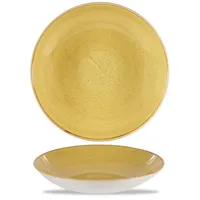 Churchill 6 x Schale coup 31cm STONECAST mustard seed