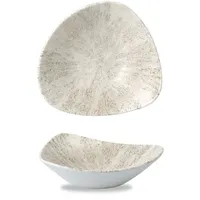 Churchill 12 x Schale dreieckig 23,5cm STONE Agate Grey