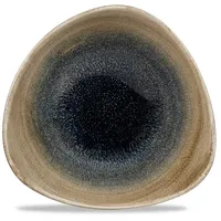 Churchill 12 x Schale dreieckig 18,5cm 370ml STONECAST AQUEOUS