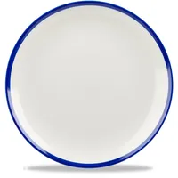 Churchill 12 x Teller flach coup 22cm RETRO BLUE