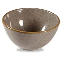 Churchill 12 x Schale tief 0,40l STONECAST peppercorn grey