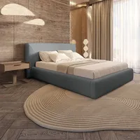 Fun Möbel Polsterbett Doppelbett AUSTIN Komplettset 180x200cm in Stoff