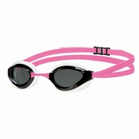 Arena Schwimmbrille Python, Smoke-white-fuchsia Sw1 - Einheitsgröße