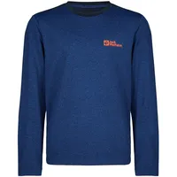 Jack Wolfskin Actamic Langarm-t-shirt - Crisp Cobalt - 128