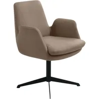K+W Komfort & Wohnen Drehstuhl Cube braun