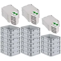 Proregal SuperSparSet 16x Eurobox NextGen Grip mit Scharnierdeckel und