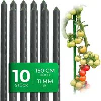 Novatool Pflanzstäbe 150 cm 10 Stück