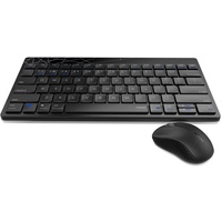 Rapoo 8000M Tastatur Bluetooth QWERTZ Deutsch Schwarz