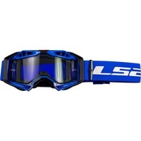 LS2 Aura Enduro Series Motocross Brille, blau für Männer