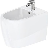 Duravit Qatego Stand Bidet 2263100000 39x60cm, mit Überlauf, Hahnlochbank,
