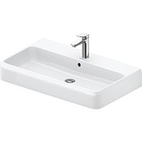 Duravit Qatego Waschtisch 80 x 47 cm, weiß Hochglanz,