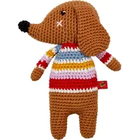 Die Spiegelburg Häkel-Rassel Dackel - BabyGlück