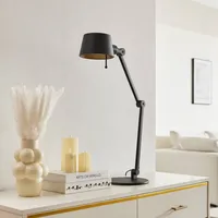 LUCANDE Silka, Tischleuchte Black