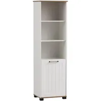 Schildmeyer MÖBELPARTNER Regalschrank Jelda, 701896 weiß, eiche 52,3 x
