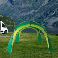 ETC Shop Gartenpavillon Partyzelt wetterfest L 350 cm