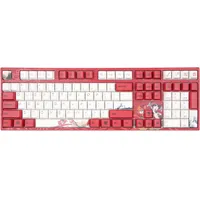 Varmilo VEA108 Koi Gaming Tastatur, MX-Brown, weiße LED -
