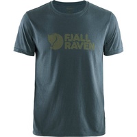 Fjällräven Logo Kurzarm-t-shirt - Navy - XL