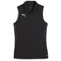 Puma teamGOAL Poloshirt Damen 03 black/white/flat dark gray M