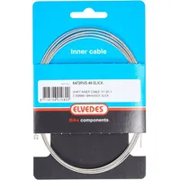 Elvedes Schaltinnenzug, 2250mm Edelstahl Slick Ø1.1mm N-Nippel silber sans