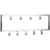 Wohnling Wandgarderobe WL6.446 Silber