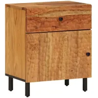 VidaXL Nachttisch 50x33x60 cm Massivholz Akazie