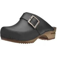 Sanita Wood-Urban Open Clog Schwarz 41