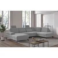 Sit&more Wohnlandschaft »Morris U-Form, inkl. Sitztiefenverstellung«, wahlweise mit Armteilverstellung,