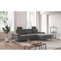 Sit&more Ecksofa »Morris L-Form, inkl. Sitztiefenverstellung«, wahlweise mit Armteilverstellung,