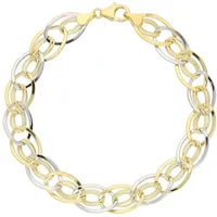 FIRETTI Goldarmband »Schmuck Geschenk Gold 375 Armschmuck Armkette Goldarmband