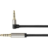 Python High Quality 3,5mm Klinkenkabel 4 polig St./St. 0,5m