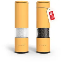 LARS NYSØM Salz und Pfeffermühle Set Manuell mit einstellbarem