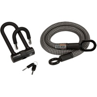 Tex-lock Eyelet U/x-lock Bügelschloss 120cm - Grey - One