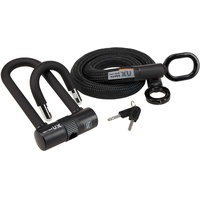 Texlock Tex-lock Eyelet U/X-Lock Bügelschloss 80cm - Black -