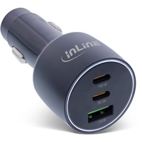 InLine USB KFZ Stromadapter Power Delivery 2x USB-C +
