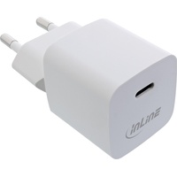 InLine USB Netzteil Ladegerät Single USB-C 33W, weiß