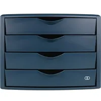 SOENNECKEN Schubladenbox oeco 1615 blau