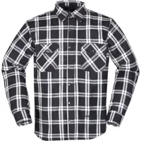 Modeka Colden Hemd Schwarz/Weiß 3XL