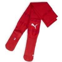 Puma teamFINAL Stutzenstrümpfe 01 red/white/fast red 35-38