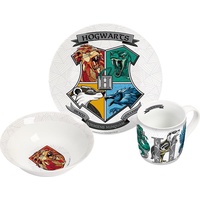 Geda Labels Kindergeschirr HP Hogwarts 3teilig in Weiß -