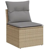 VidaXL Gartensessel 55 x 69 x 62 cm beige