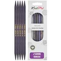 KnitPro J’adore Cubics Nadelspiele 6" (15cm) | 7mm