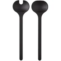 Mepal Salatbesteck Silueta nordic black